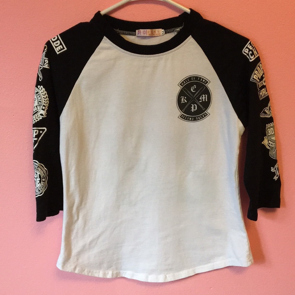 ⚾️ k-pop baseball tee ⚾️